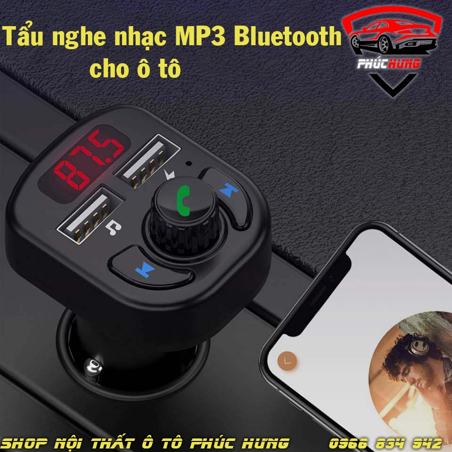 Tẩu Nghe Nhạc Mp3 Bluetooth - BT 808