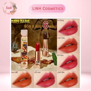 Son Môi 6 Màu Nữ Hoàng AGAG Thiết Kế Độc Đáo