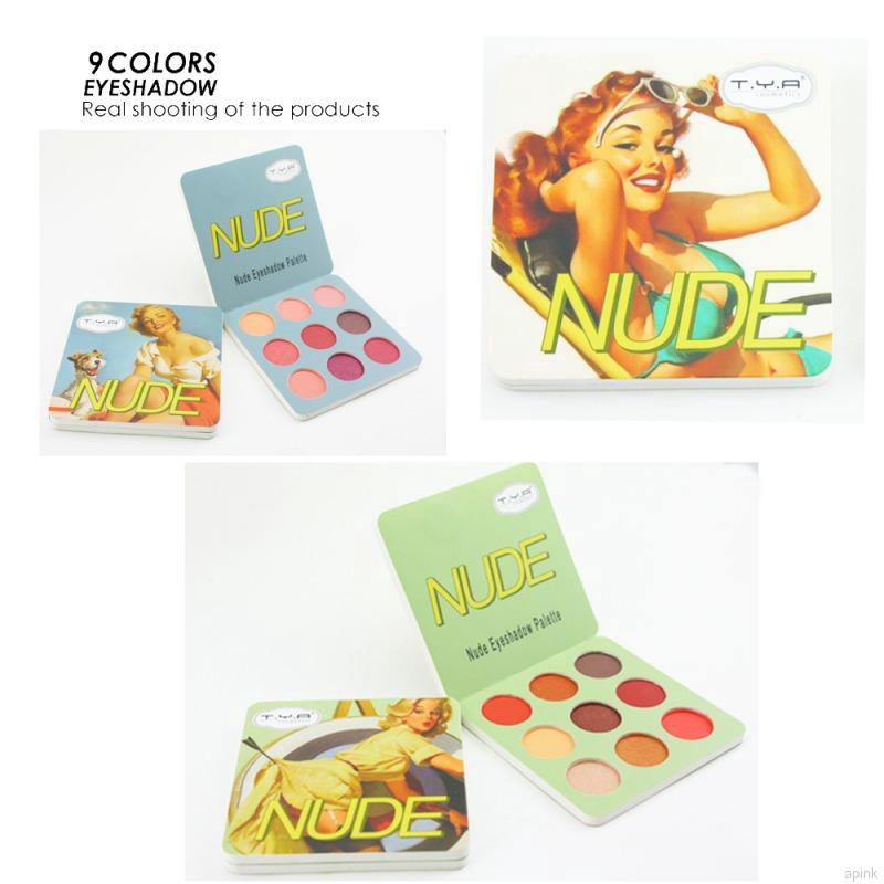[Hàng mới về] Bảng phấn mắt 9 màu nhũ + lì lâu trôi chống nước dễ sử dụng | BigBuy360 - bigbuy360.vn