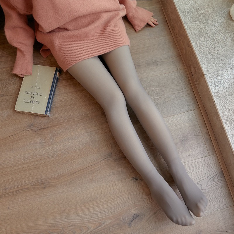 Quần tất lót lông nữ 3D giữ nhiệt quần legging giữ ấm xuất nhật cả bàn GADUVI