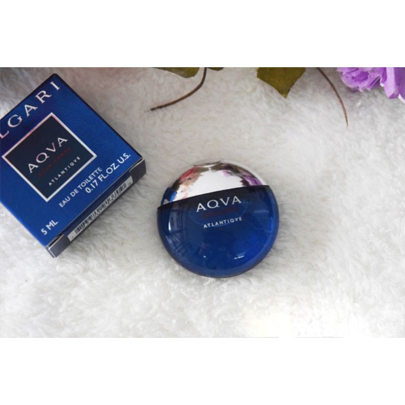 Nước hoa Bvlgari Aqva Atlantiqve Pour Homme EDT 5ml