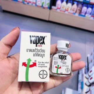 Dầu bôi viêm mũi, nghẹt mũi Vapex Thái Lan