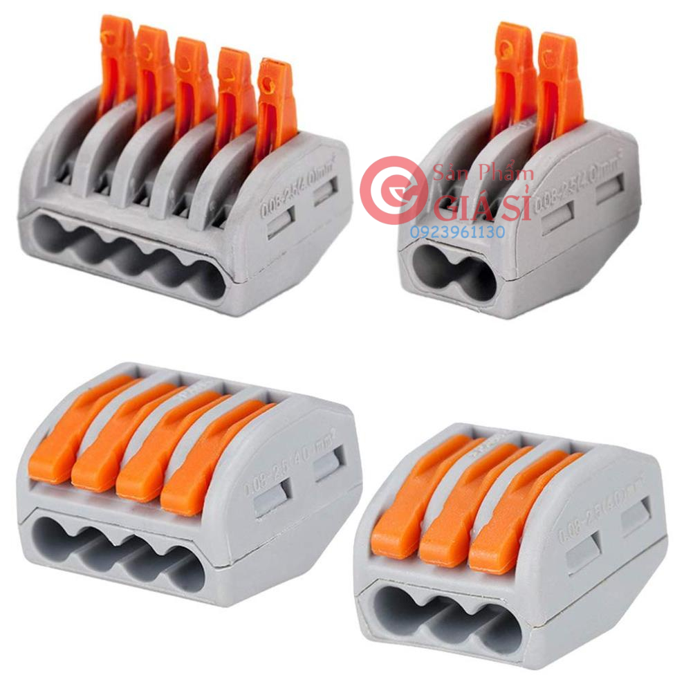 Cút nối dây điện nhanh PCT-213, chịu tải 32A Cút gộp dây điện 3, 4 , 5 sợi PCT-212 PCT-214 Chất lượng cao ❤️freeship❤️