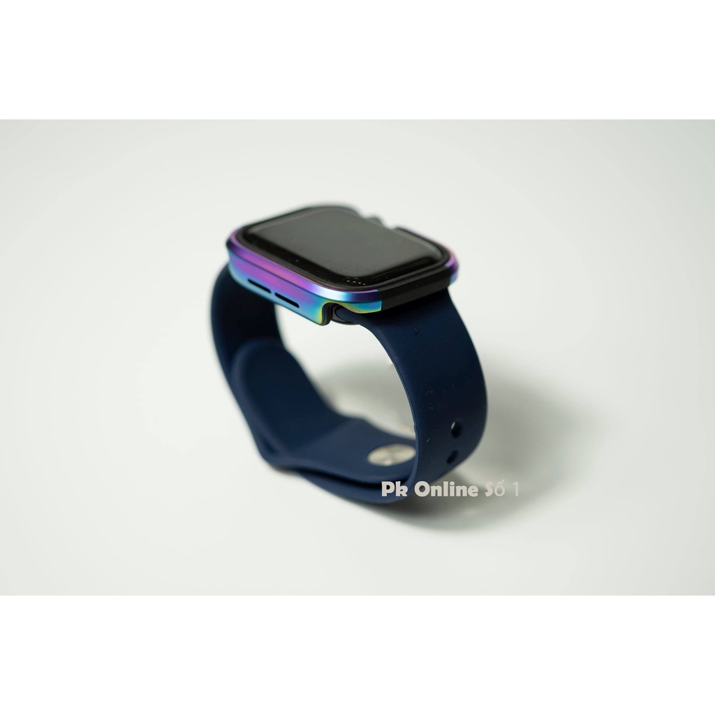 Ốp viền kim loại Apple Watch chống sốc chính hãng Wiwu