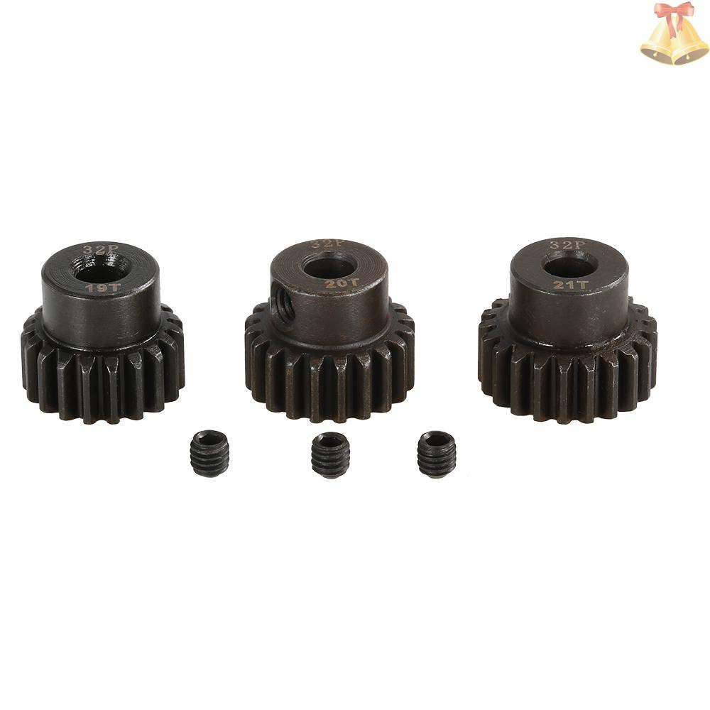 ONE SURPASS HOBBY 32P 19T 20T 21T Pinion Motor Gear for 1/8 RC Buggy Car Monster Truck