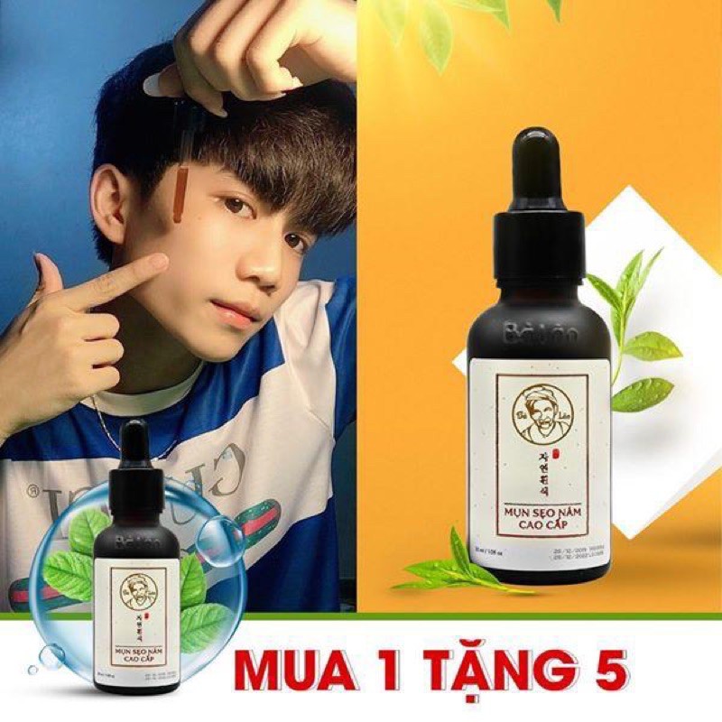 [MUA 1 TẶNG 5] SERUM MỤN THÂM SẸO NÁM CAO CẤP-BÀ LÃO