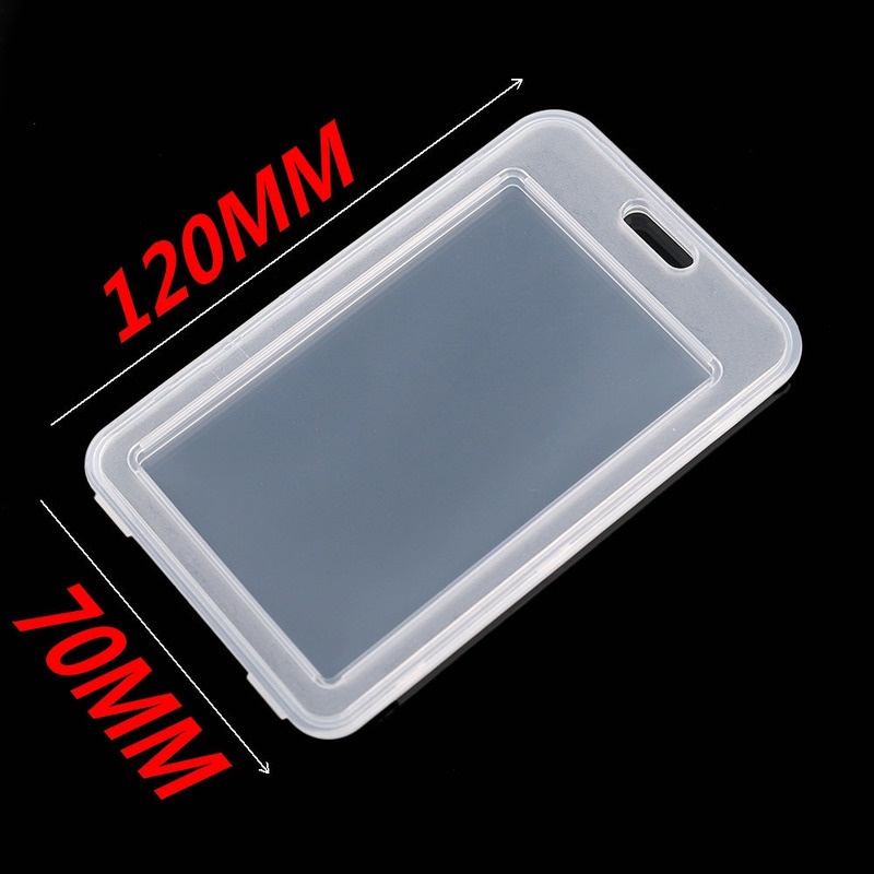 Vỏ Bọc Thẻ ID Bằng PVC Trong Suốt Cao Cấp 70Mm Chống Thấm Nước