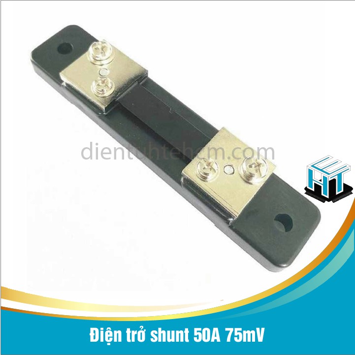 Điện trở shunt 50A 75mV, Sử dụng trong các mạch đo dòng