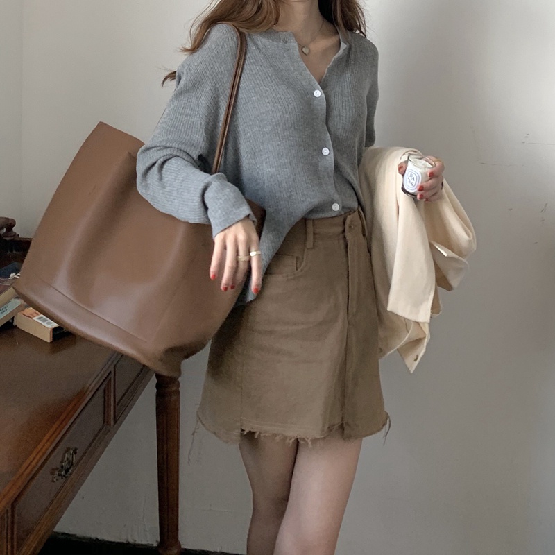 Túi xách tay đeo vai IELGY khóa nam châm sức chứa lớn thời trang dành cho nữ