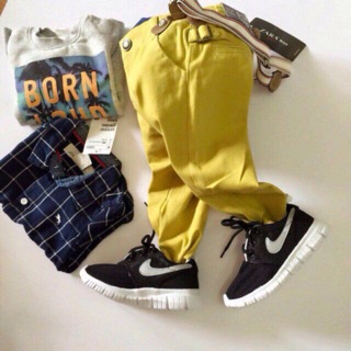 Quần kaki zara bé trai