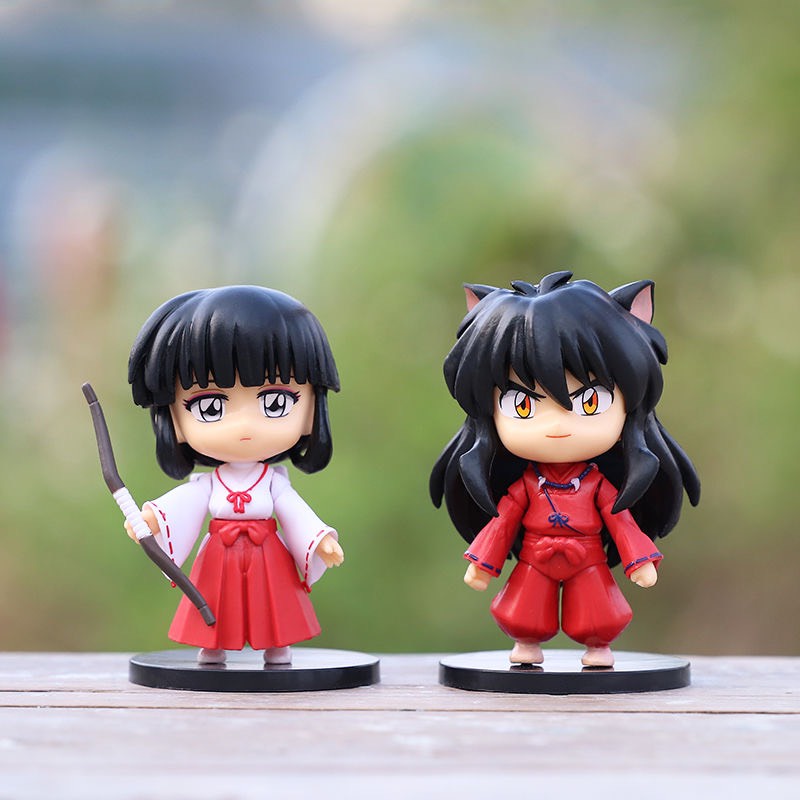 Mô Hình Inuyasha Khuyển Dạ Xoa, Cát Cánh, Sát Sinh Hoàn, Higurashi Kagome A Li Cực CUTE Cực Sắc Nét