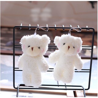 Móc khóa gấu bông treo balo siêu dễ thương MK1