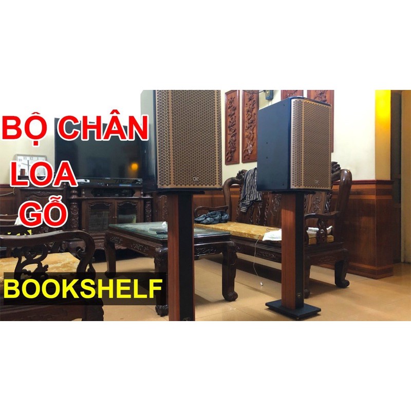 Chân Loa Gỗ Bookshelf