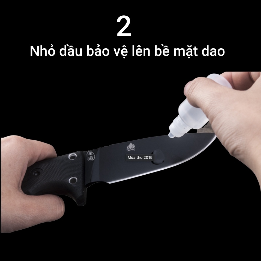 Dầu bảo vệ thép Hx outdoors HX-003 bảo vệ dụng cụ sau khi sử dụng