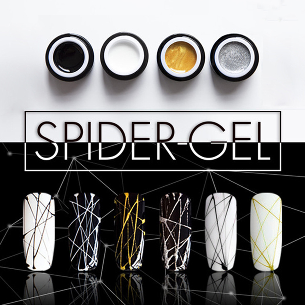 (Hàng Mới Về) Gel Sơn Móng Tay 8ml Nhanh Khô 6 Màu Tùy Chọn