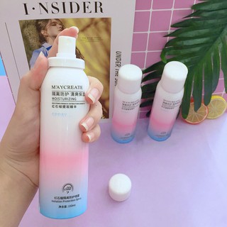 Combo 2 chai Xịt Chống Nắng Trắng Da MAYCREATE