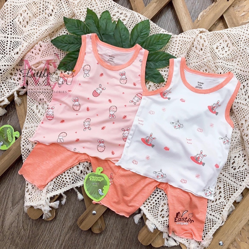 Bộ quần áo ba lỗ Bé Gái Judoby JB281 (Sz 9-36M)