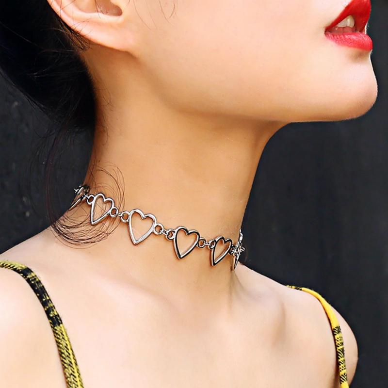 Dây Chuyền Mặt Hình Trái Tim Thời Trang Cho Nữ