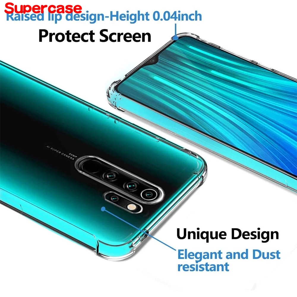 Bao Da Nắp Gập Trong Suốt Cho Xiaomi Mi Poco F2 Pro Redmi 9c 9a 9 3s Pro 2s 10x 5g Note 9s 9 Pro Max 8 8a 7a K30 K20 Pro