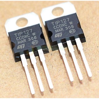 Tip127 to220 trans darlington pnp 5a 100v