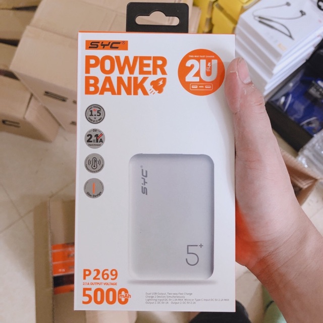 Sạc Dự Phòng SYC 5000mA