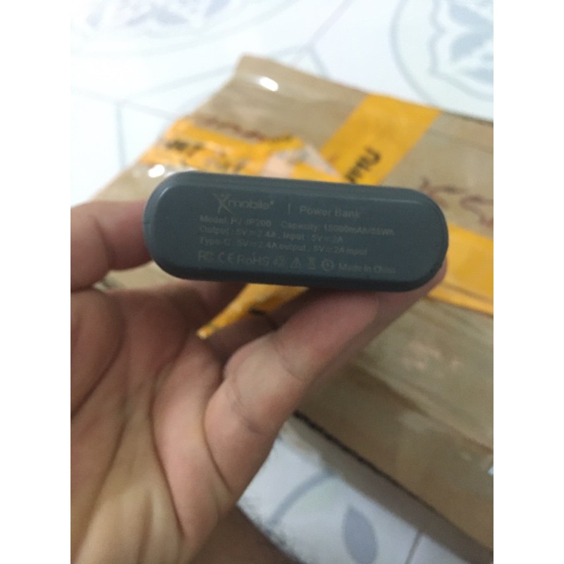 Pin sạc dự phòng 10.000mah  Xmobile PJ JP200 Xám