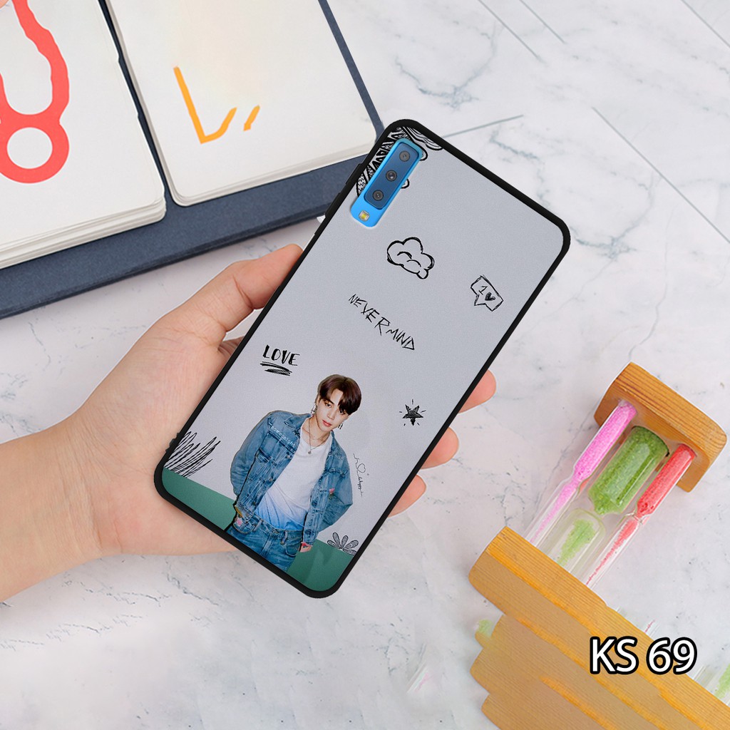 Ốp lưng điện thoai SamSung A750/A7-2018  in hình tự chọn IDOL K-POP BTS  siêu đẹp, độc, lạ