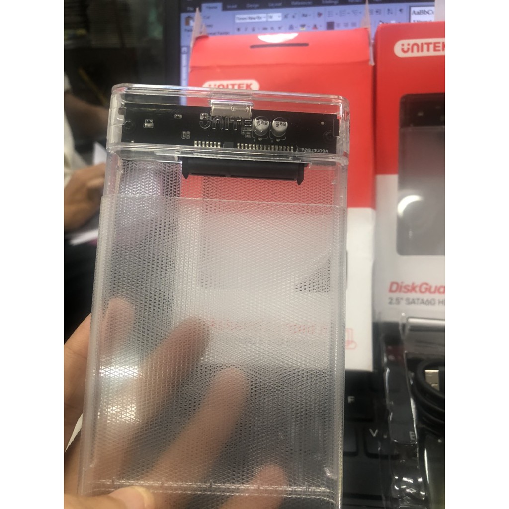 HDD Box 2.5 USB 3.0 SATA Unitek S1103A - Trong Suốt  -  Hãng phân phối- Full Box- Bảo Hành 12 Tháng | BigBuy360 - bigbuy360.vn