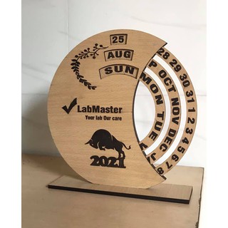 Lịch gỗ để bàn