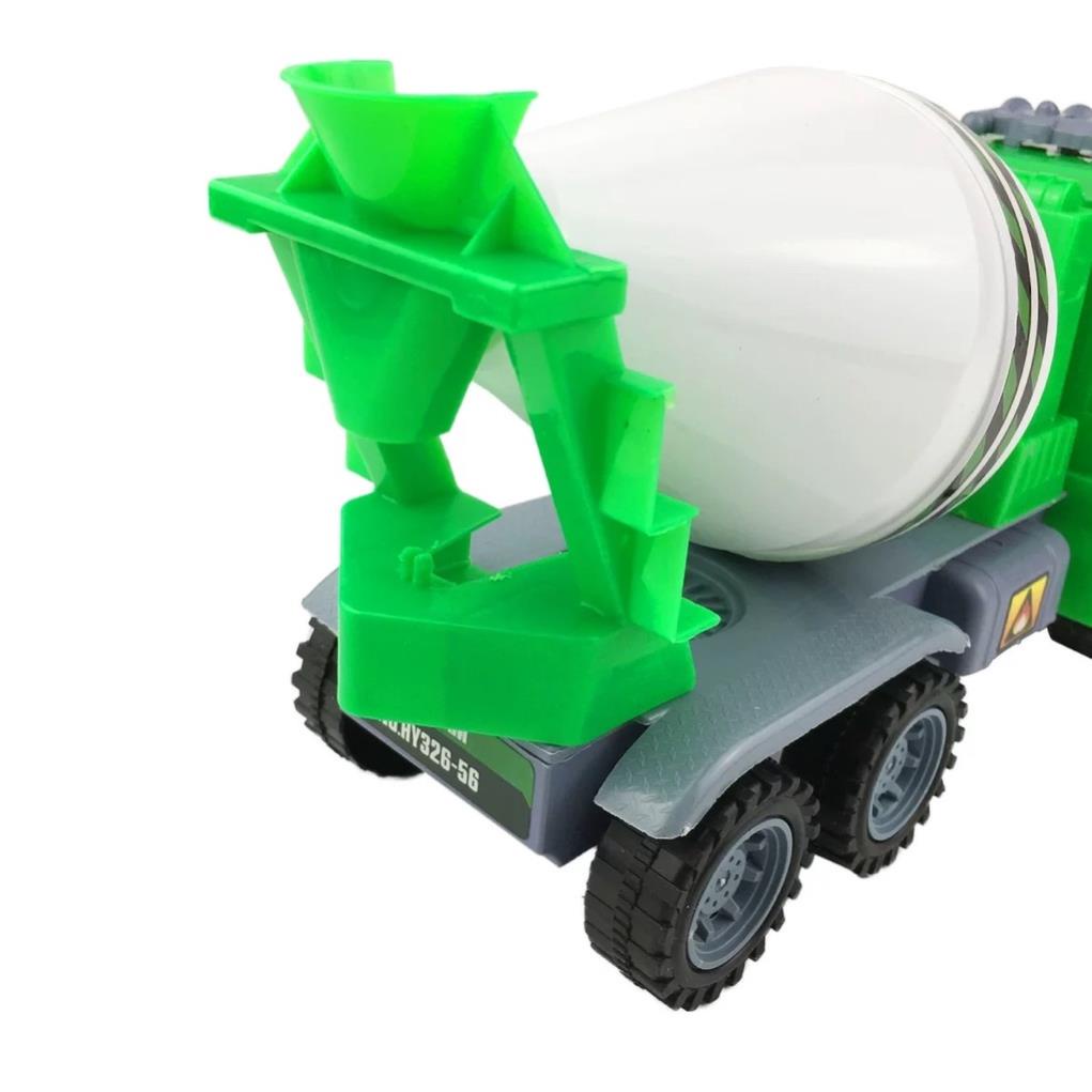 Đồ Chơi Xe bồn trộn bê tông / Xe tải / Xe thùng / Xe ben chạy bánh đà như thật cho bé