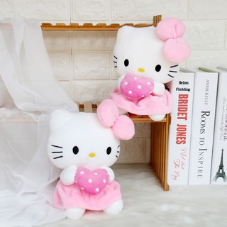 Mèo Hello Kitty Nhồi Bông Mềm Mại Xinh Xắn