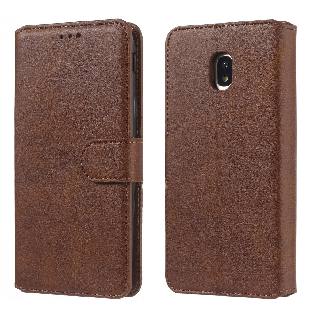 Bao da điện thoại nắp gập thời trang cho SAMSUNG J3 J7 2018 J3PRO J5PRO J7PRO | BigBuy360 - bigbuy360.vn