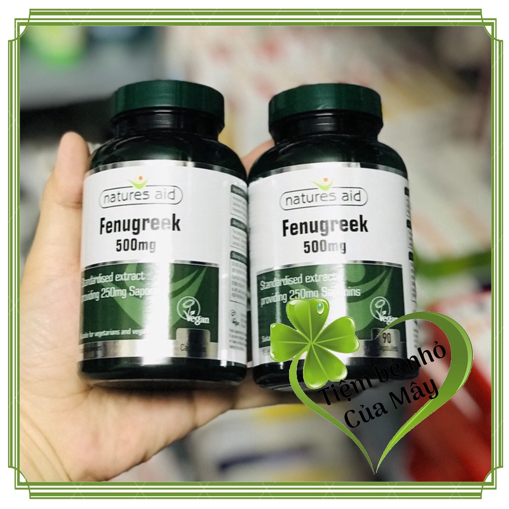 Viên lợi sữa cỏ cà ri tăng tiết sữa Fenugreek (90 viên)