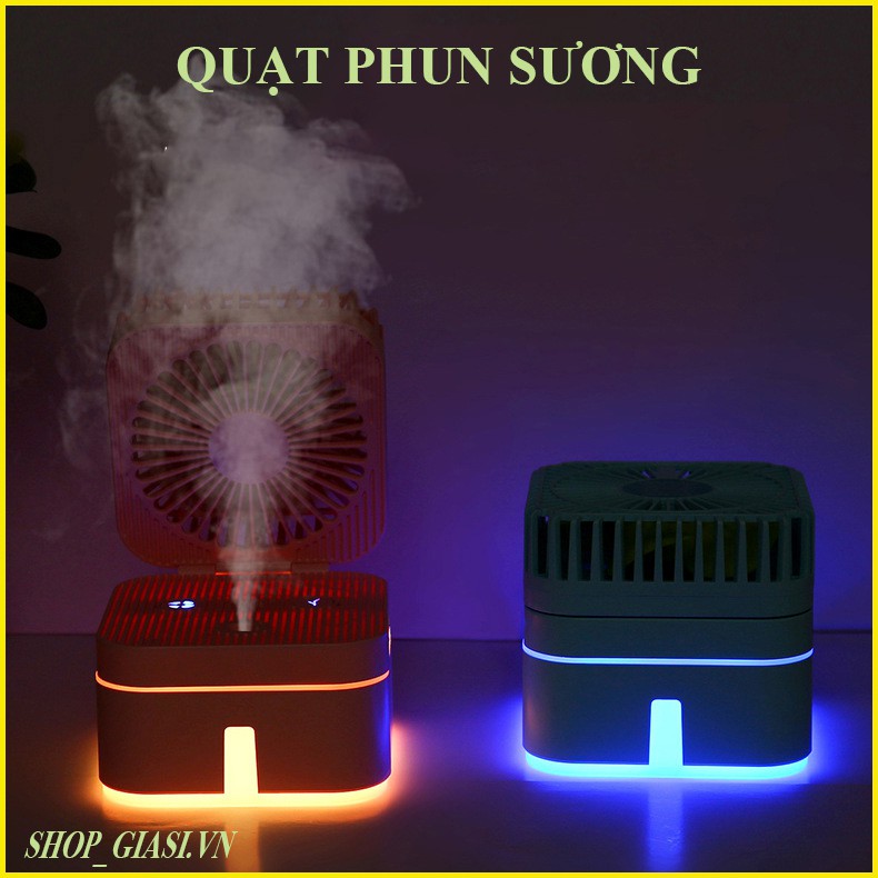 Quạt Phun Sương Kèm Đèn Ngủ Hót Nhất 2021 [ảnh thật] | BigBuy360 - bigbuy360.vn