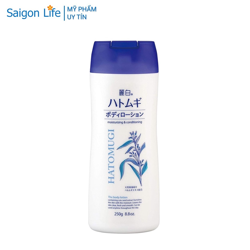 Sữa Dưỡng Thể BAN ĐÊM Reihaku Hatomugi Body Lotion 250g