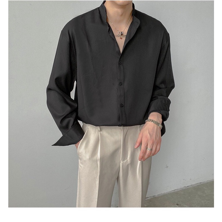 Áo Sơ Mi nam tay Dài JBAGGY,vải lụa cao cấp phong cách hàn quốc. | BigBuy360 - bigbuy360.vn
