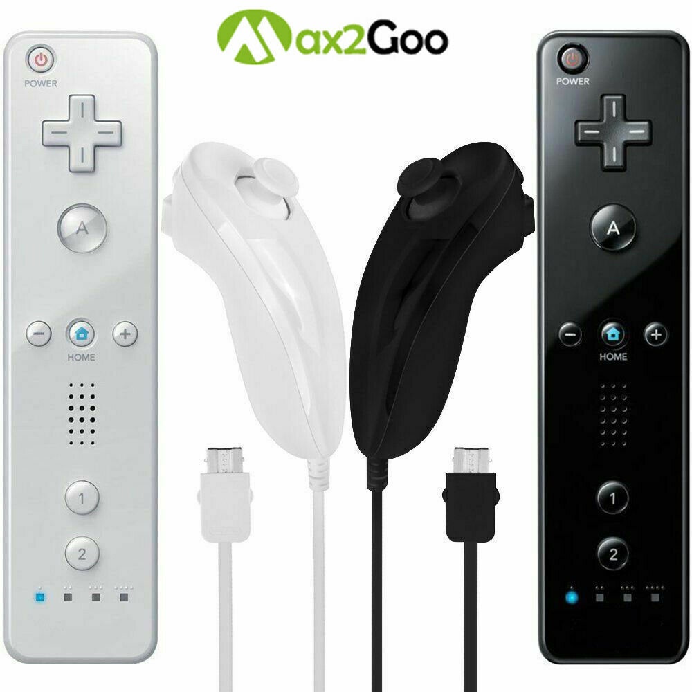 Sẵn Sàng Bộ Điều Khiển Từ Xa Không Dây Bộ Điều Khiển Tay Cầm   Game Cho Nintendo Wii Nunchuck Nintend Remote Motion Plus Joypad Joystick Tùy Chọn Serein