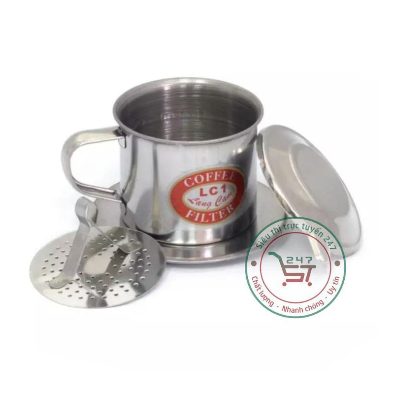 phin cafe inox nhiều size