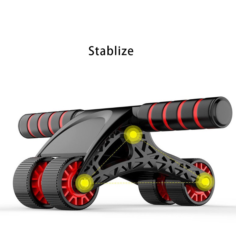 QQ Bộ 4 Con Lăn Lõi Ab Không Gây Tiếng Ồn Cho Cánh Tay / Eo / Eo