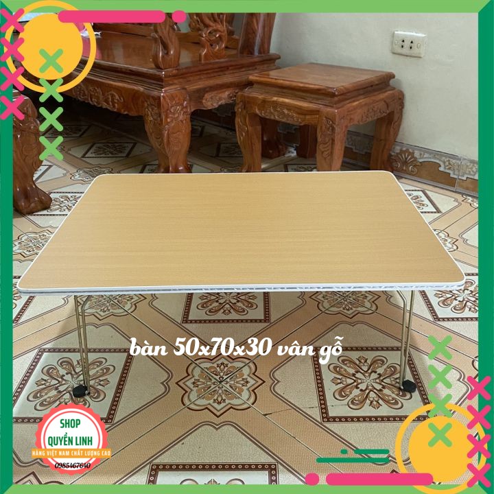 Bàn gấp ☀️FREESHIP ☀️ bàn học sinh viên cỡ lớn kích thước 50x70cm bền đẹp | WebRaoVat - webraovat.net.vn