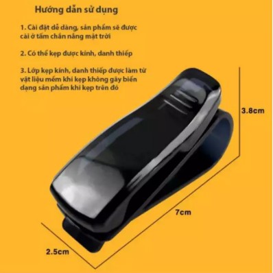 ❌Kẹp treo kính trên ô tô - hàng chất lượng cao