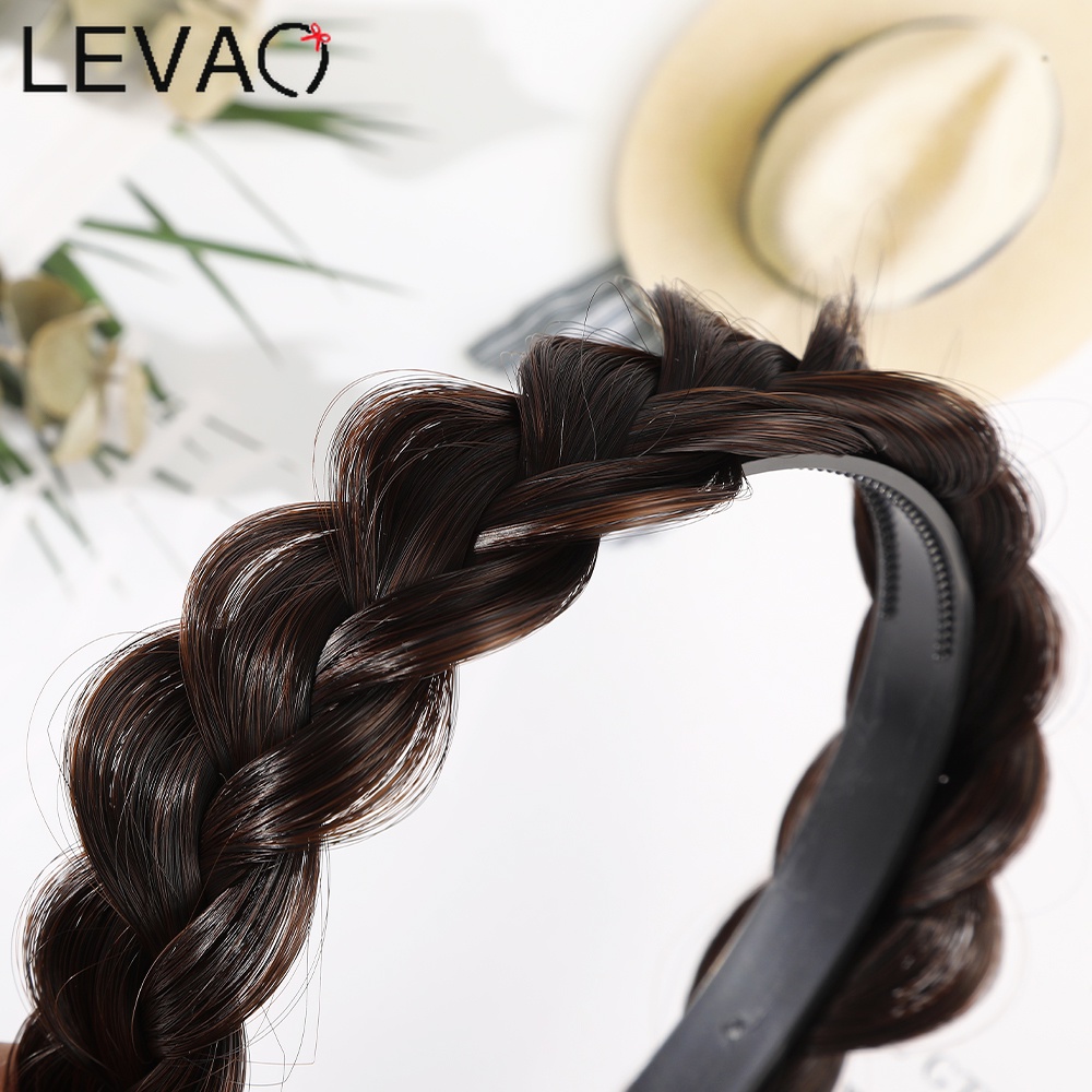 Băng Đô Cài Tóc Giả Thắt Bím Xương Cá Đơn Giản Sáng Tạo Phong Cách Hàn Quốc Cho Nữ