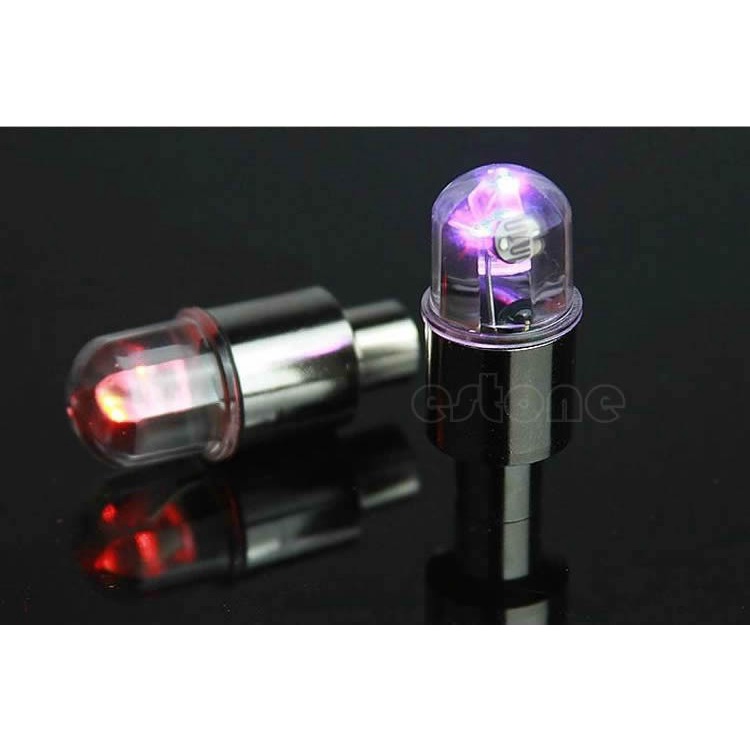 Đèn Led Gắn Van Bánh Xe Đạp / Mô Tô / Xe Hơi / Xe Máy / Xe Đạp Tiện Dụng