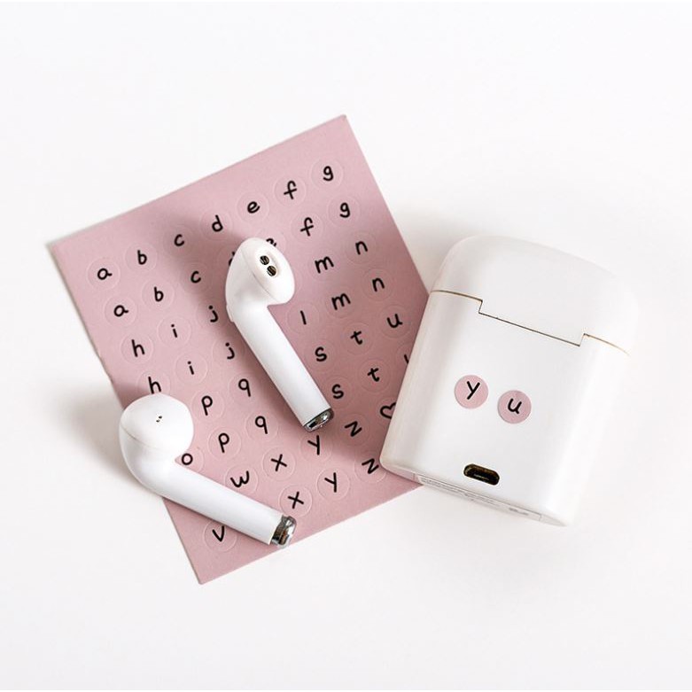 hình dán chữ và số sunny dùng trang trí sổ tay và nhật ký