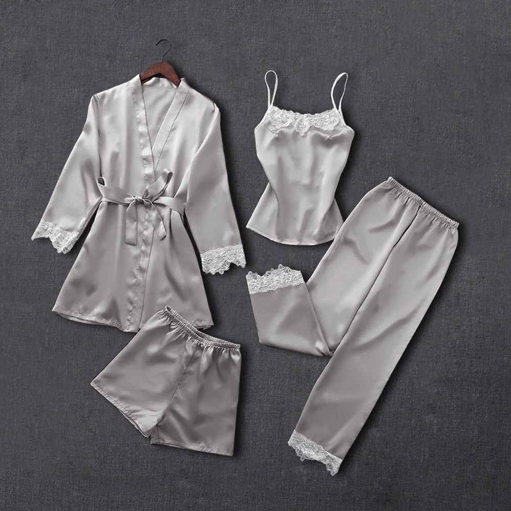 Set Đồ Ngủ Lụa Thời Trang Dành Cho Nữ | BigBuy360 - bigbuy360.vn