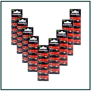 PIN  AG1/ AG3/ AG4 / AG10 ALKALINE CAMELION(1.5V )  10 viên/ vỉ,  Pin 1.5V, Pin nút áo, Pin alkaline