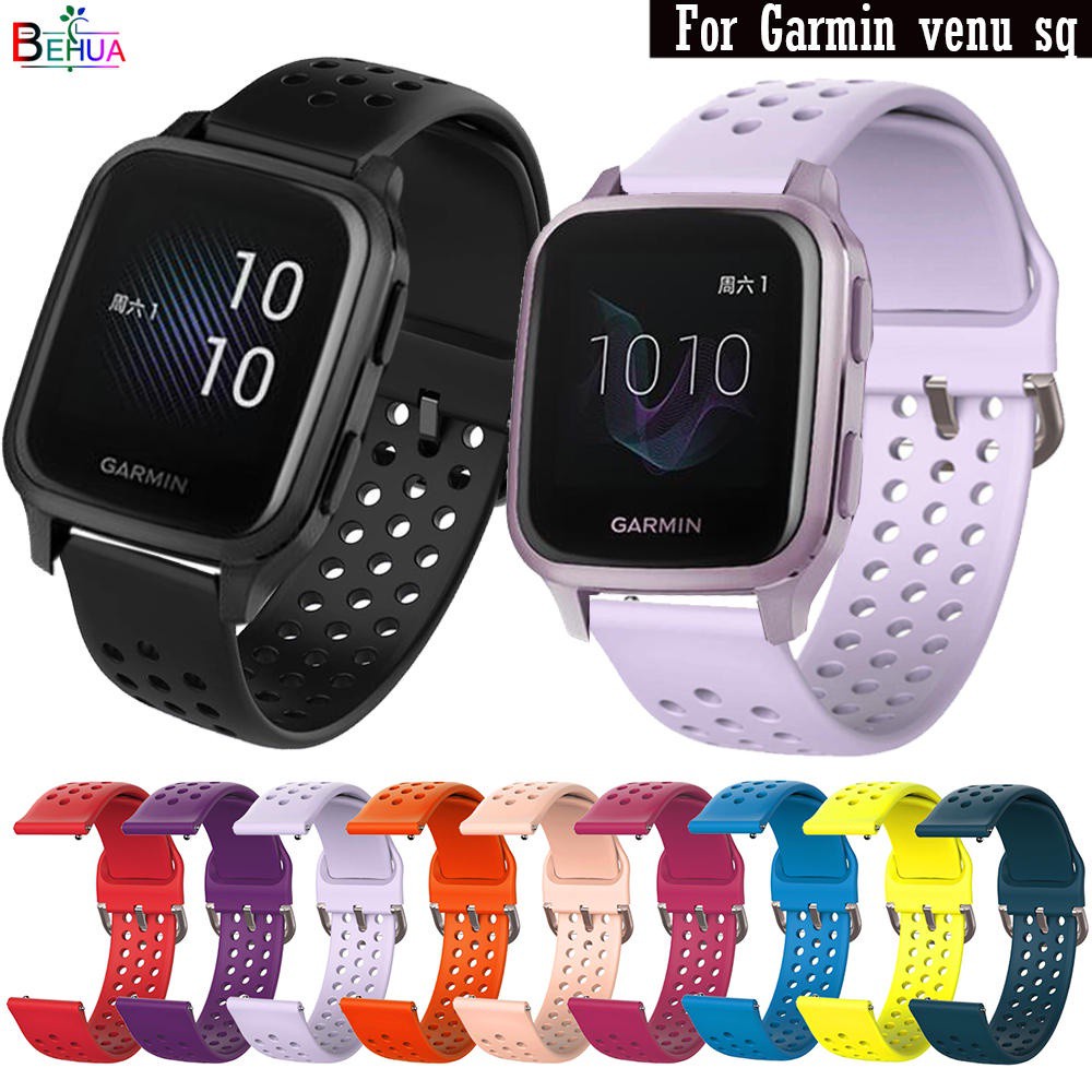 Dây Đeo Silicone 20mm Cho Đồng Hồ Thông Minh Garmin venu sq / Vivoactive 3 / vivoactive 3 music / Garmin vivomove HR