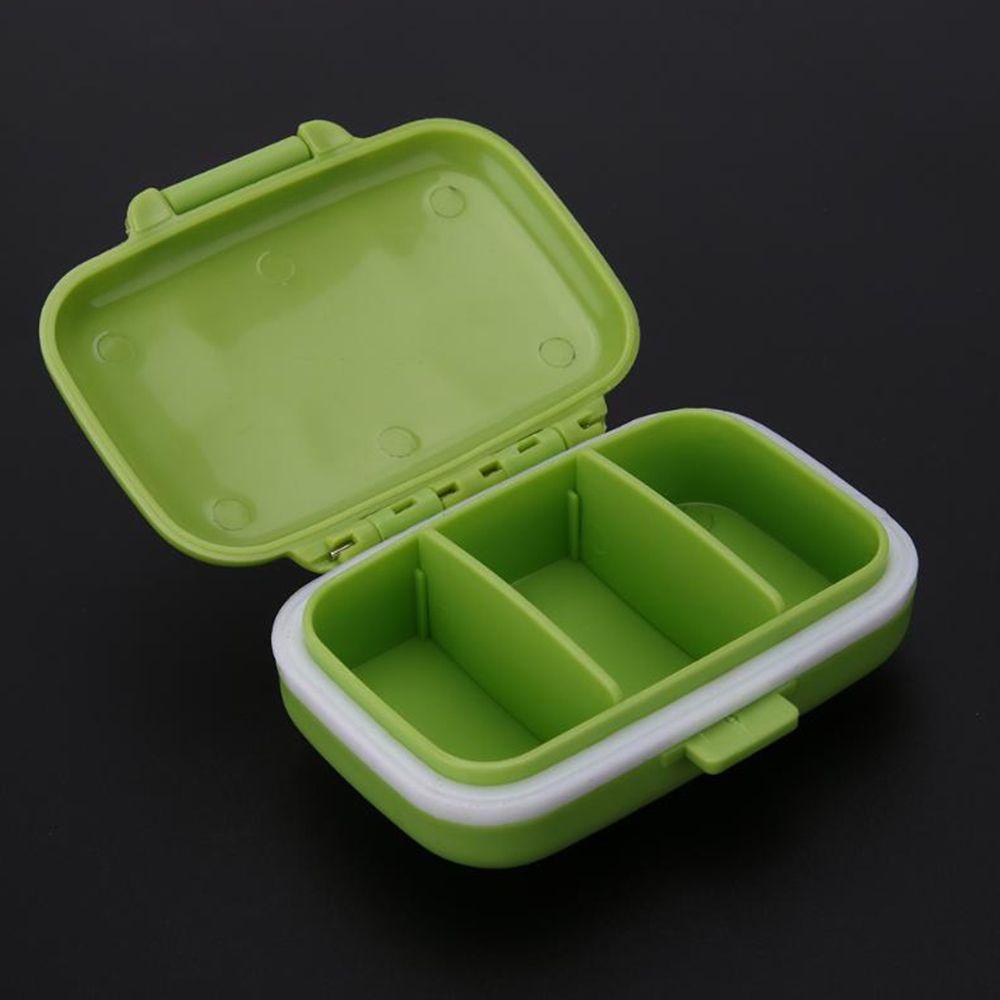 Hộp Đựng Thuốc Mini 3 Ngăn Tiện Dụng