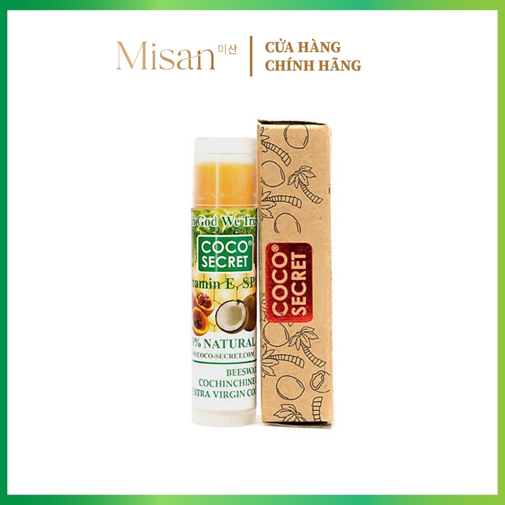 Son Dưỡng Môi CoCo Secret - Dưỡng Ẩm Hồng Môi - Tẩy Tế Bào Chết - 5g
