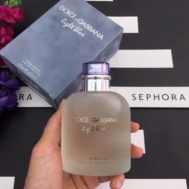 Nước hoa nam DOlce & gabbana light blue edt 125 ml